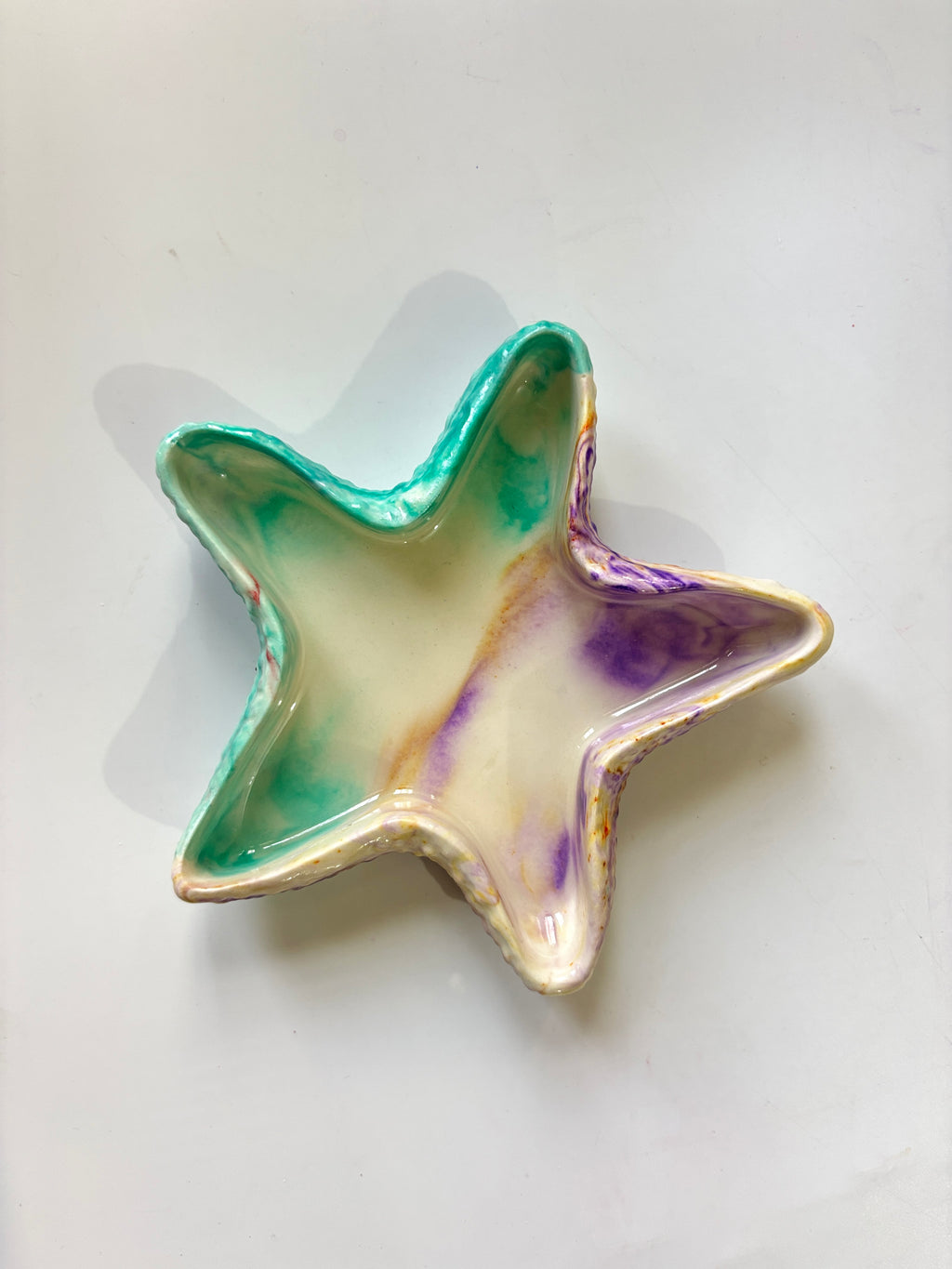 Marble Starfish Tray