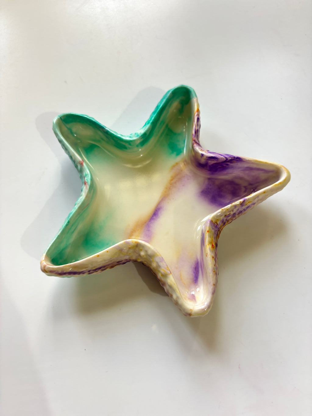 Marble Starfish Tray