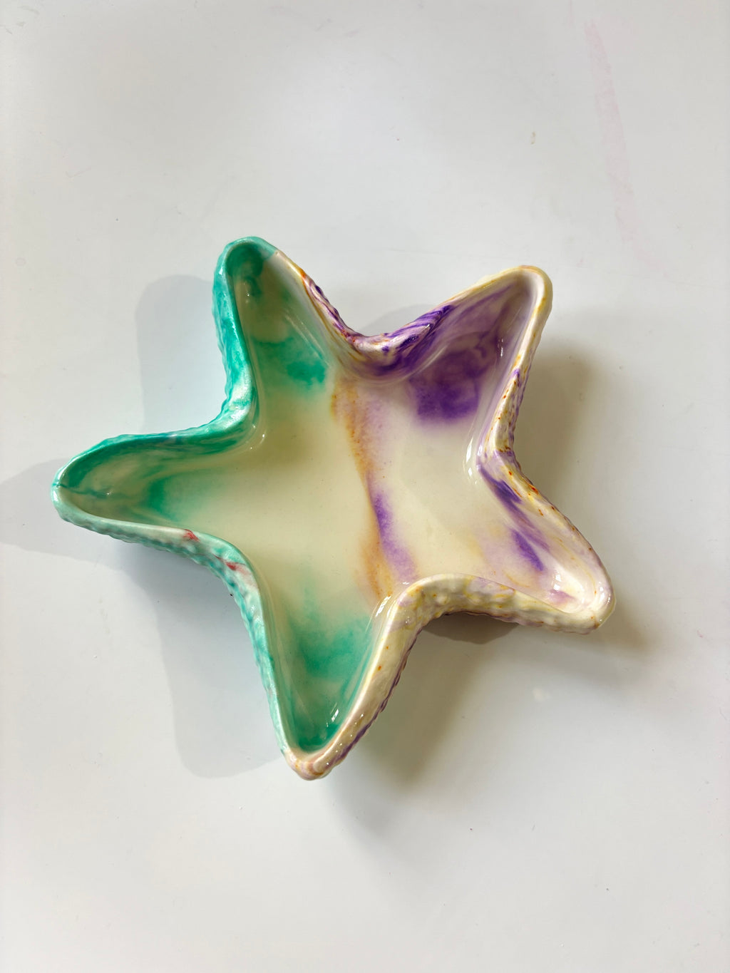 Marble Starfish Tray