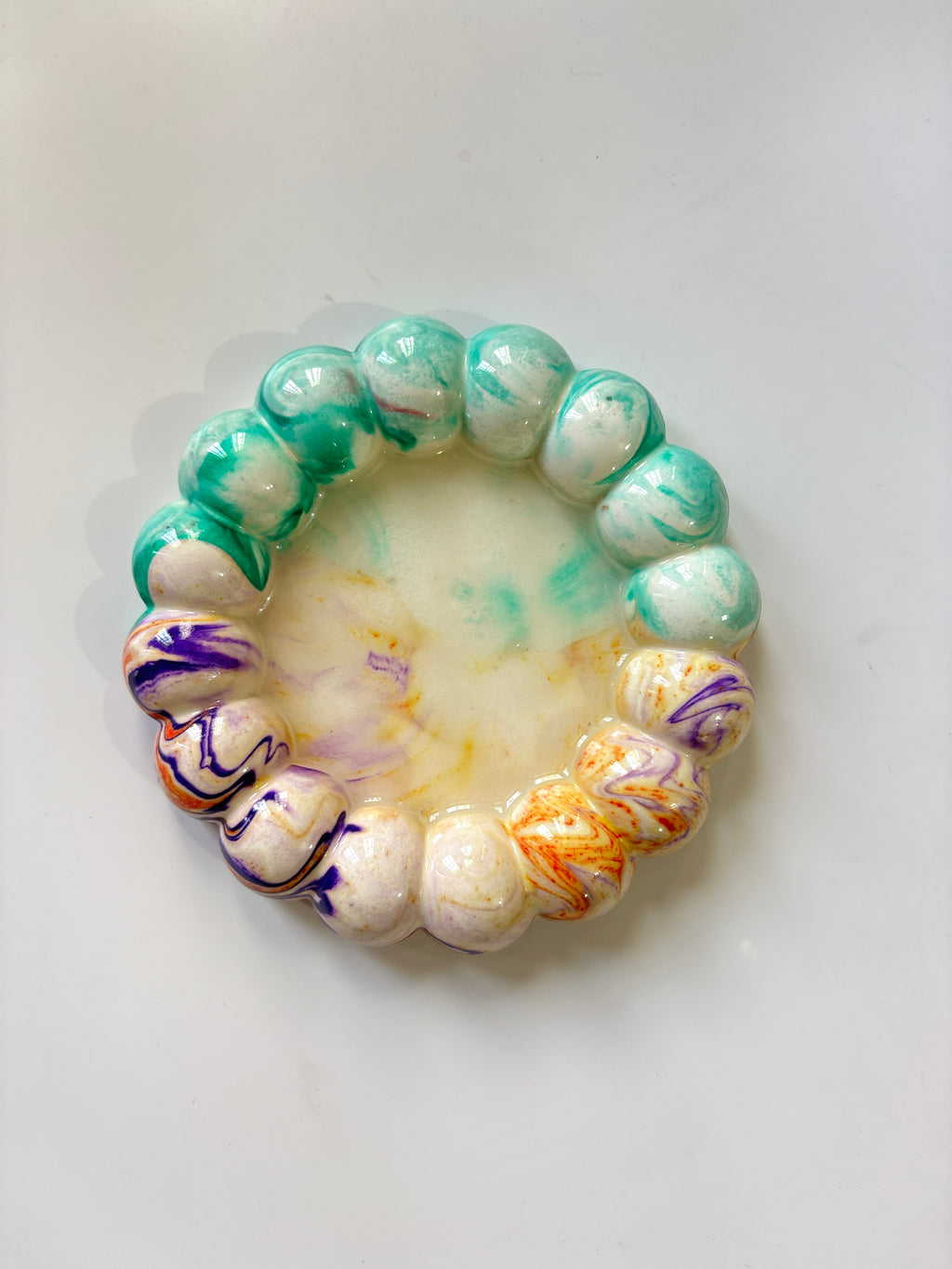 Marble Bubble Tray