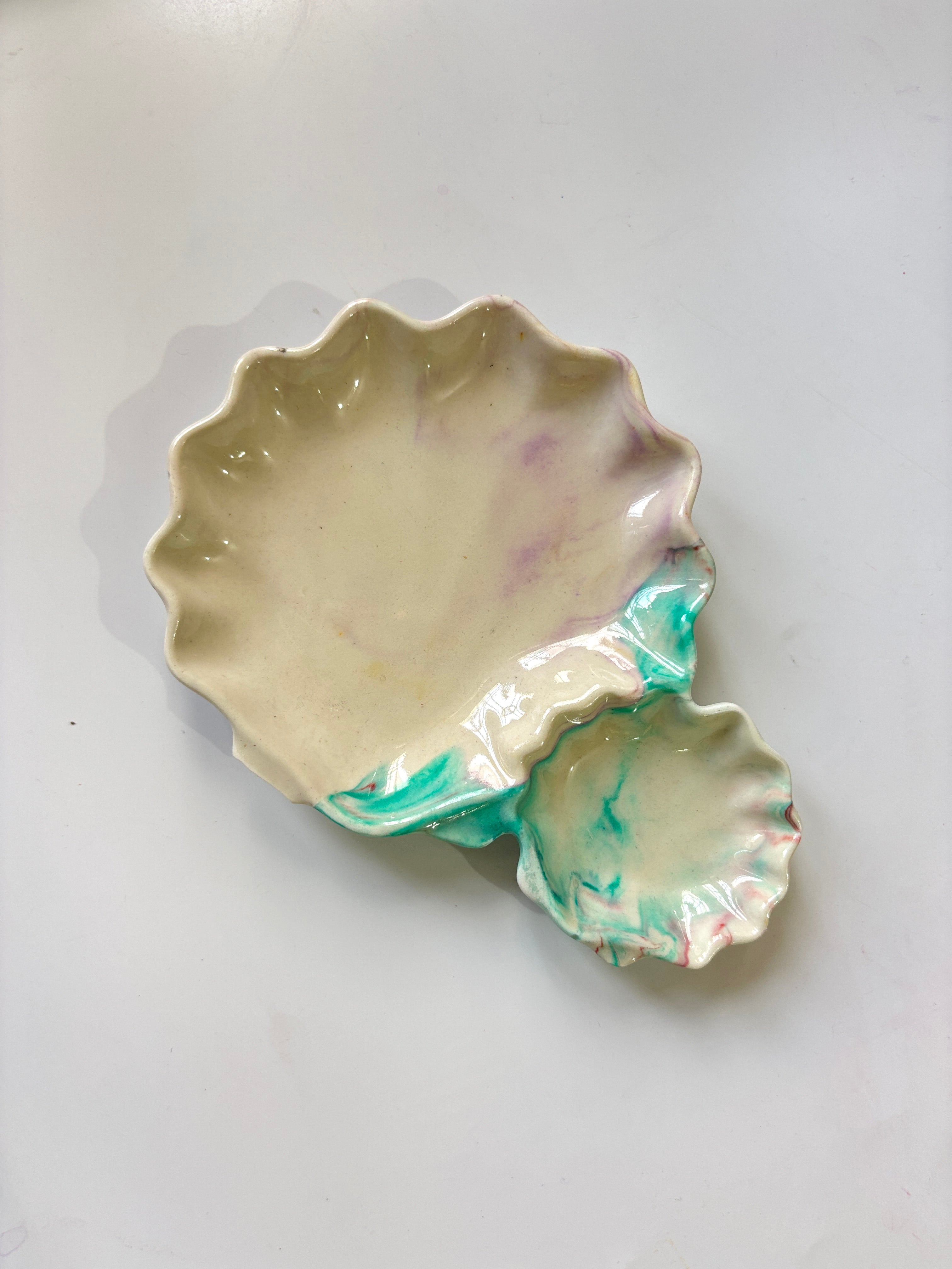 Marble Shell Tray