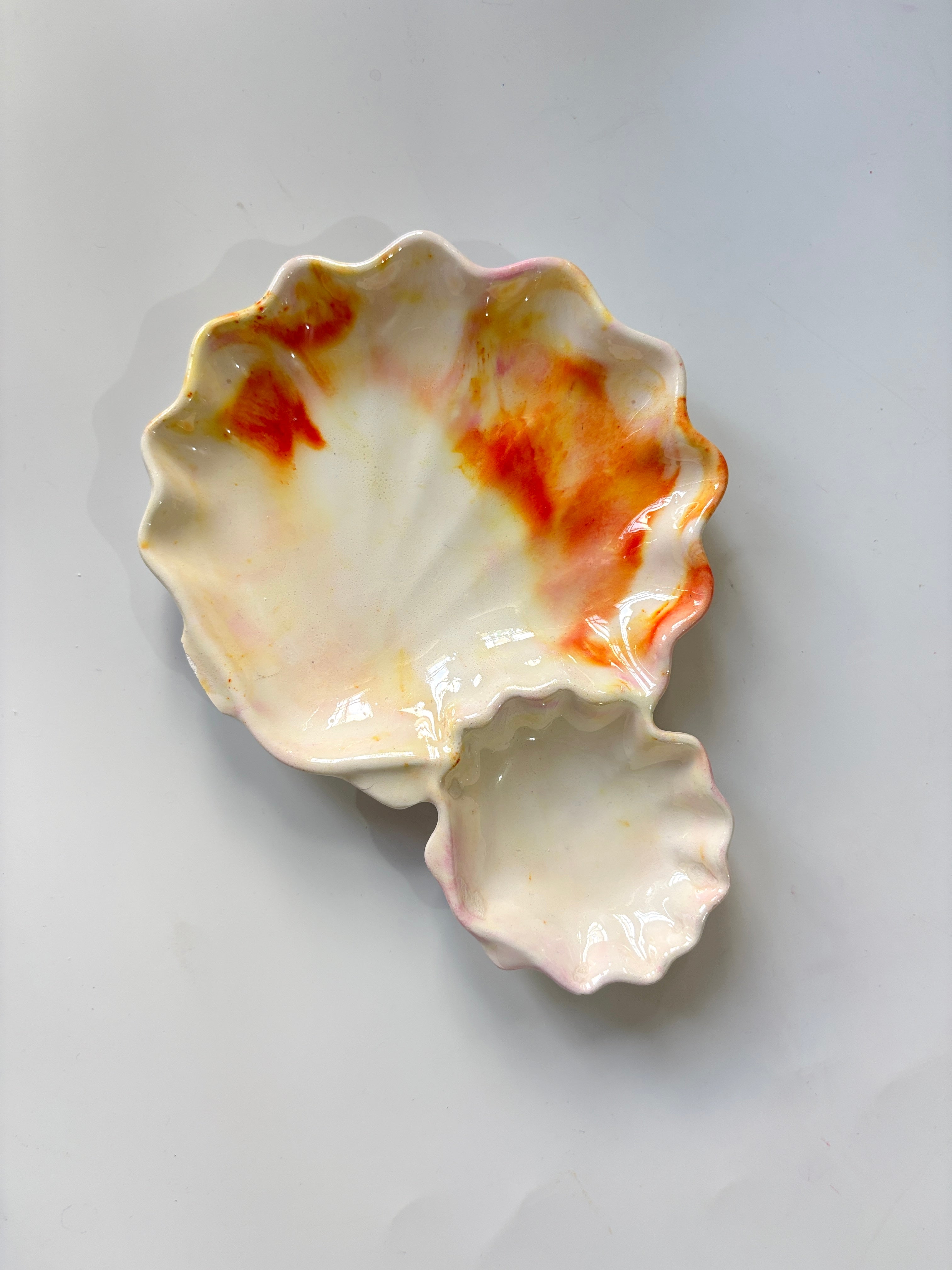Marble Shell Tray