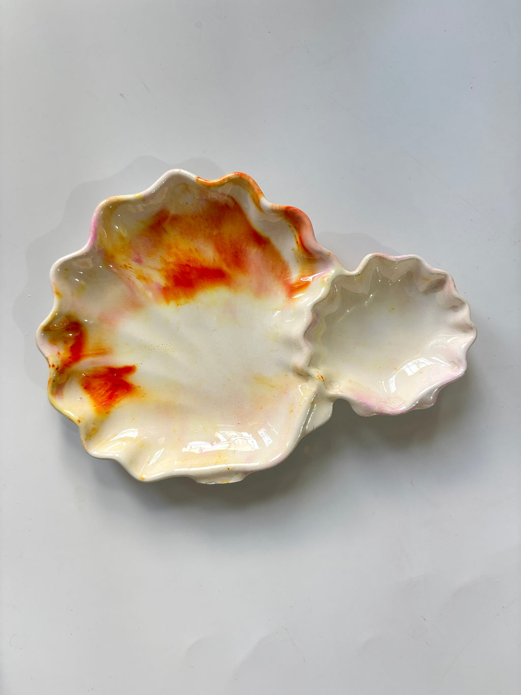 Marble Shell Tray